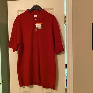 Callaway Short Sleeve C-Tech Polo , Red , Large, NWT